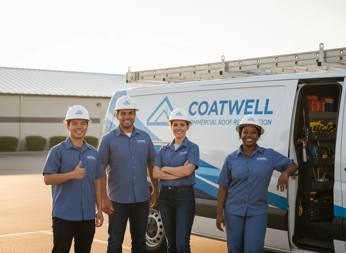 Commercial roof coating company in Waterford, VA